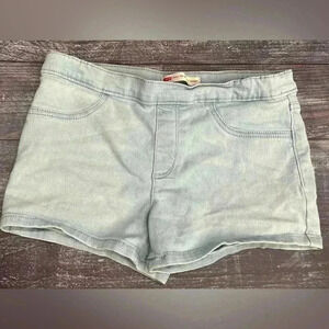 Levi's Girls Pull On Shorts Elastic Adjustable Waistband Levis 14